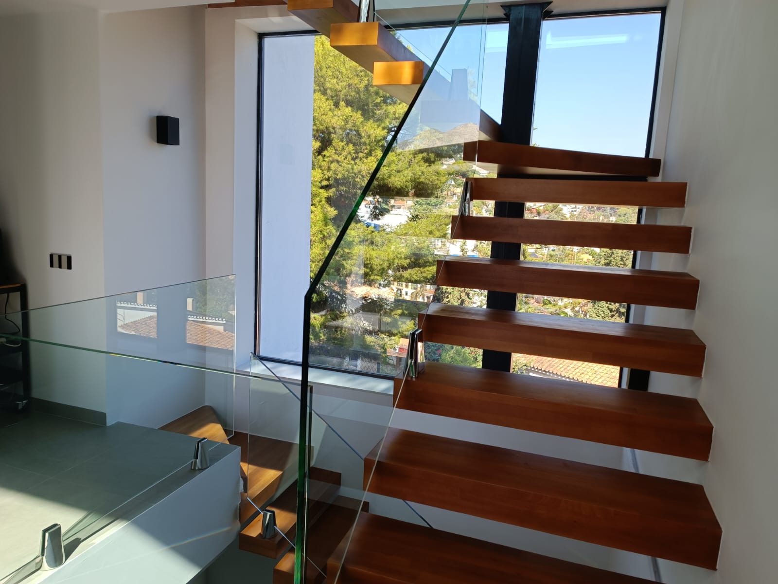 Barandilla de cristal